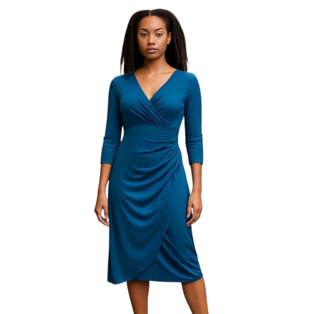 American Living Teal Blue Dress